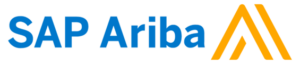 Logo von SAP Ariba, führende Plattform für digitale Beschaffung und Lieferkettenmanagement.